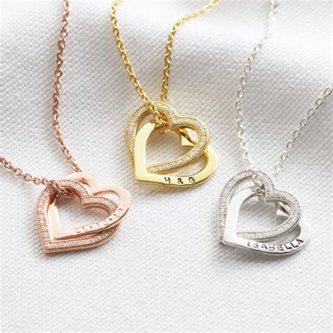 best interlocking heart necklace